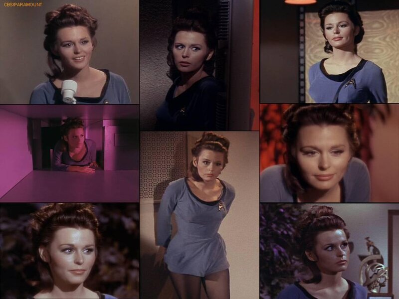Woman in Starfleet Uniform — Blue, Dramatic