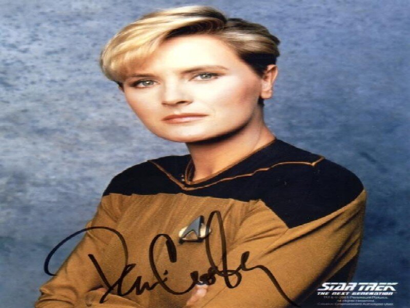Woman in Starfleet Uniform — Brown