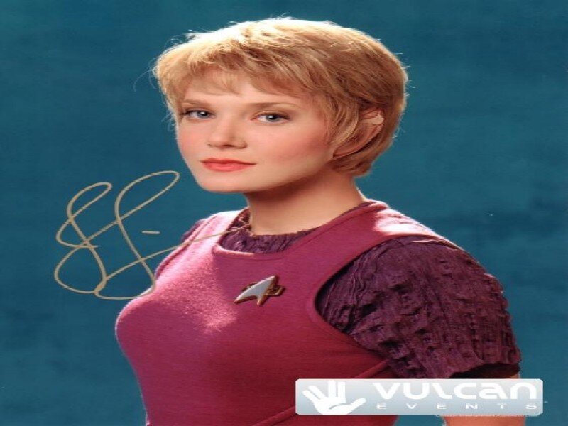 Woman in Starfleet Uniform — Purple