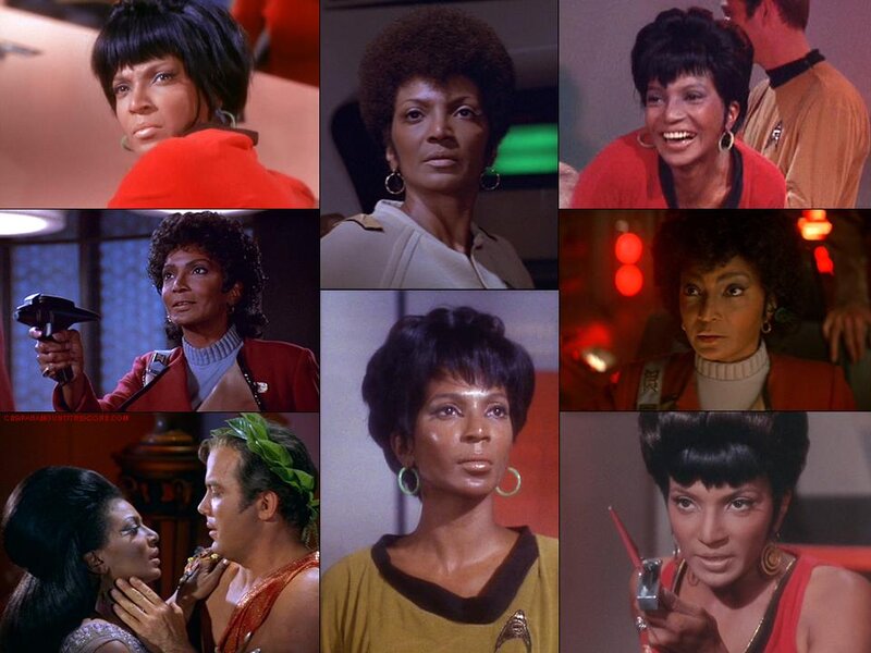 Woman in Starfleet Uniform — Red, Dramatic
