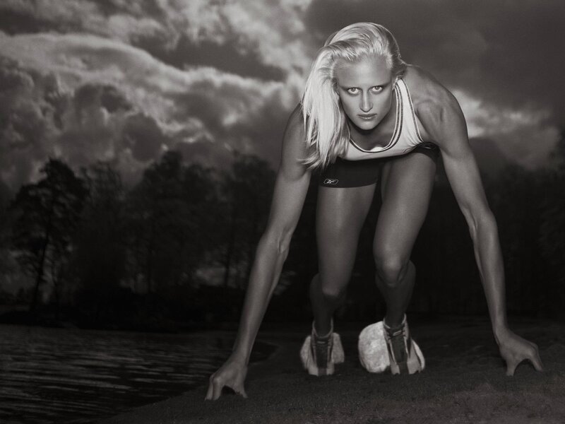Woman in Starting Position