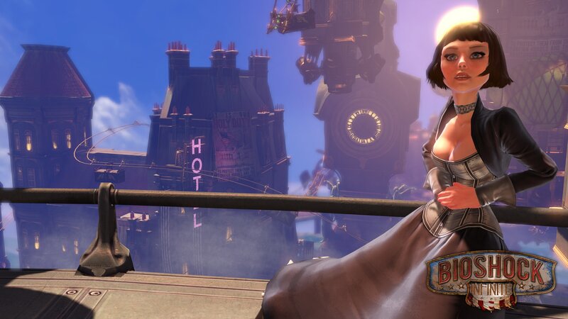 Woman in Steampunk Outfit — Blue, Dramatic