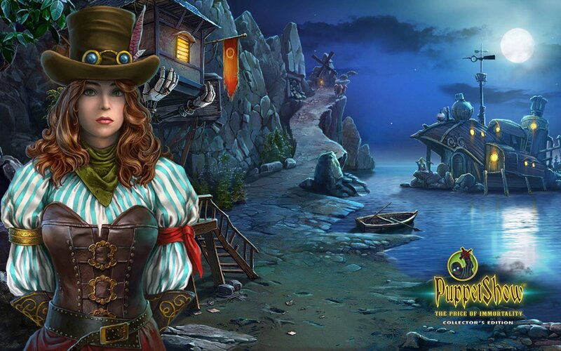 Woman in Steampunk Outfit — Blue