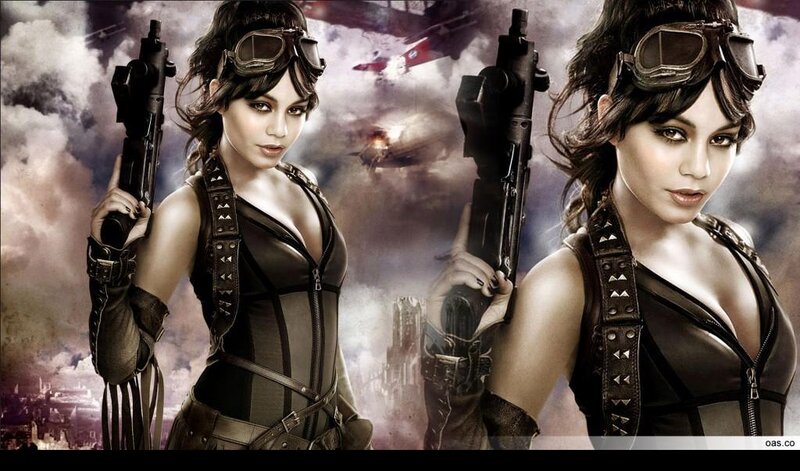 Woman in Steampunk Outfit — Brown
