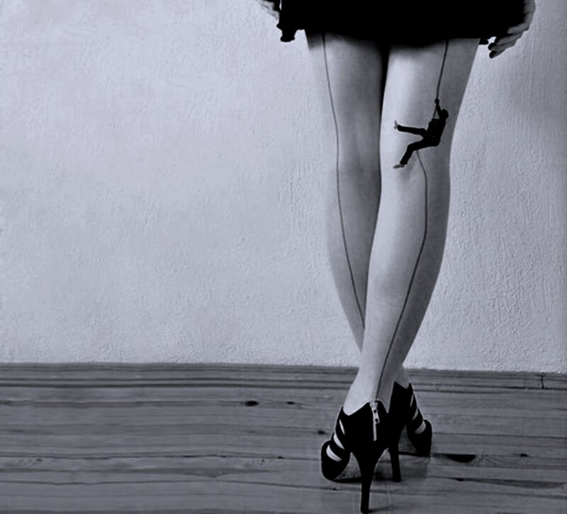 Woman in Stockings