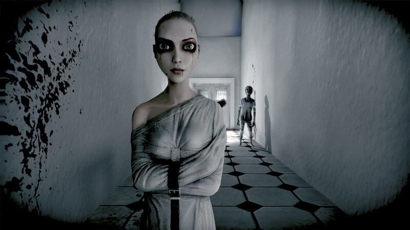 Woman in Straitjacket