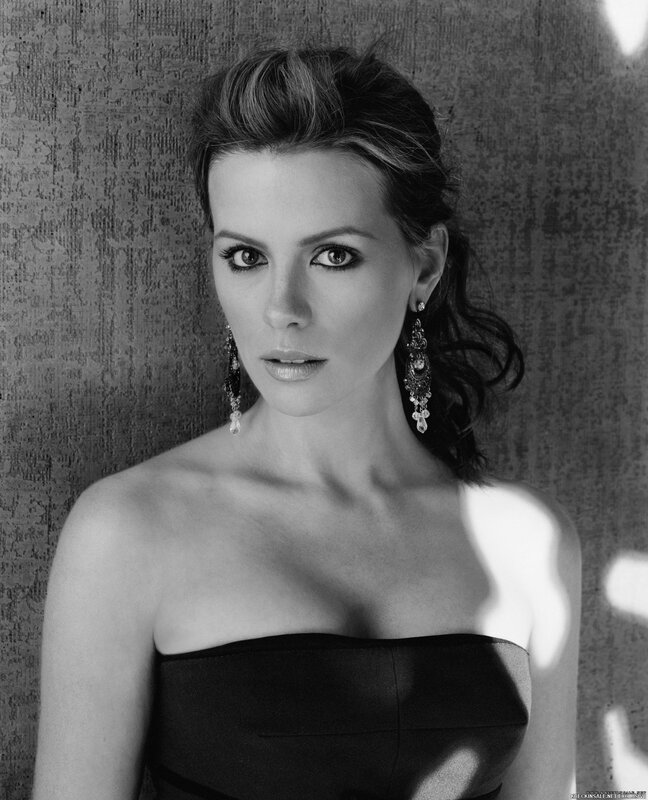 woman in strapless dress