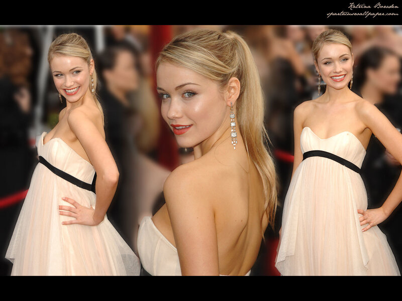 woman in strapless dress