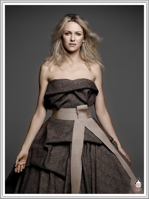 woman in strapless dress