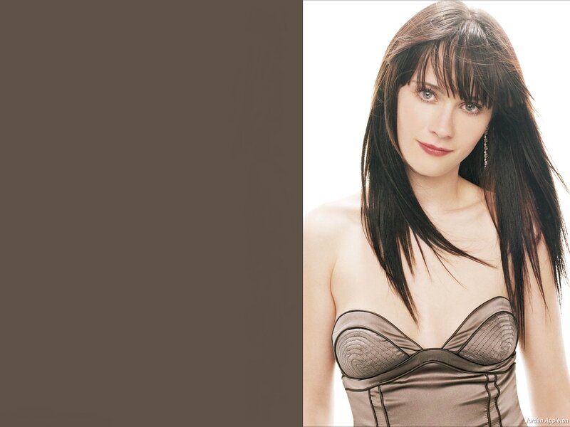 woman in strapless dress