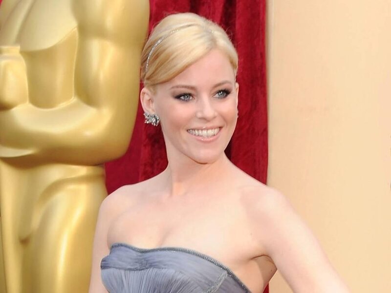 Woman in Strapless Dress — Gold