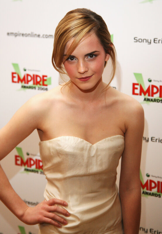 Woman in Strapless Dress — White, Formal, Photograph, Backdrop