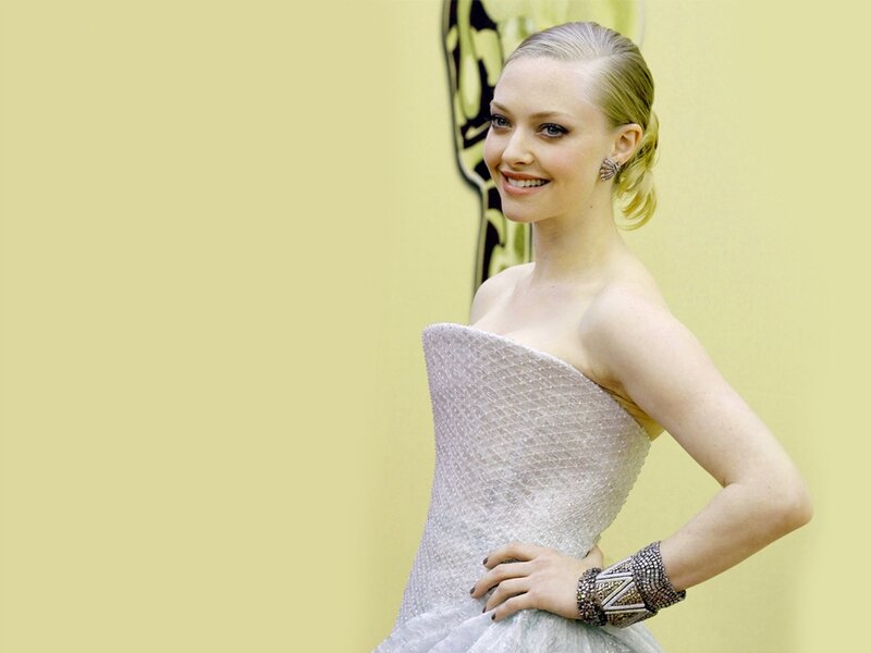 Woman in Strapless Dress — Yellow