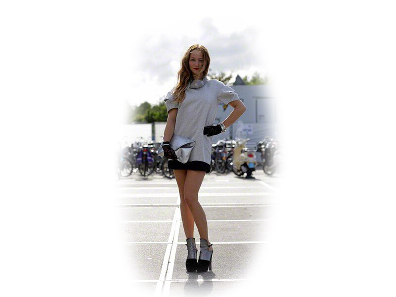 Woman in Streetwear