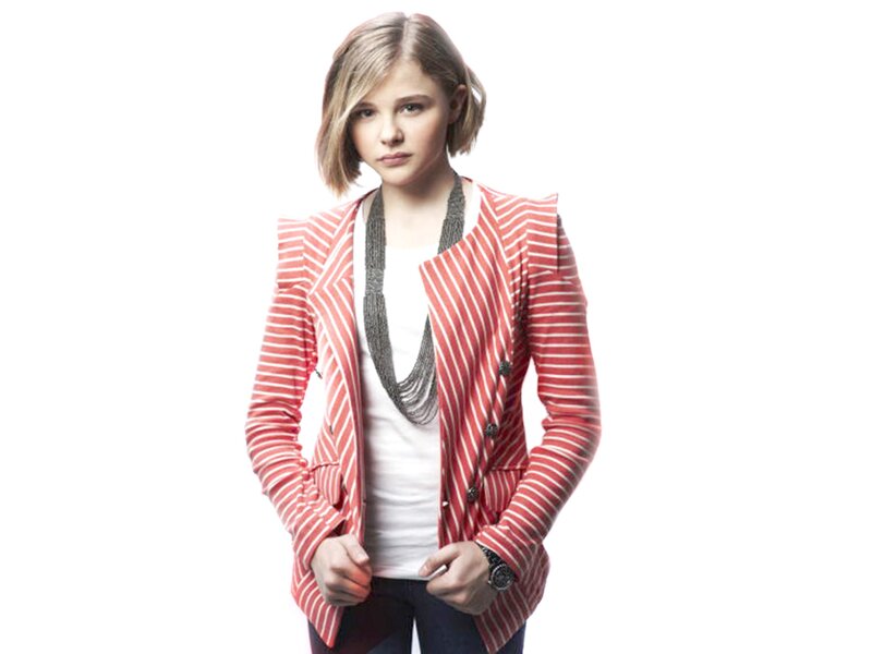 woman in striped blazer
