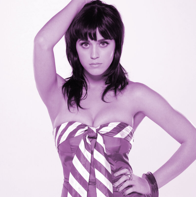 woman in striped dress