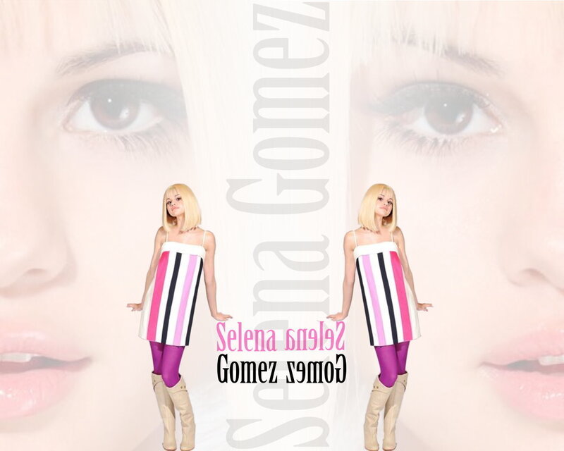 Woman in Striped Dress — Pink, Stylized