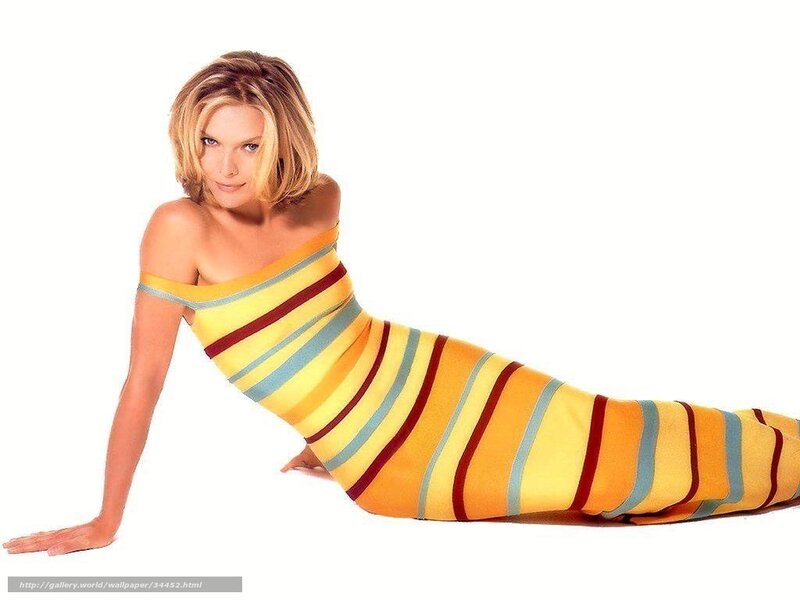 woman in striped dress