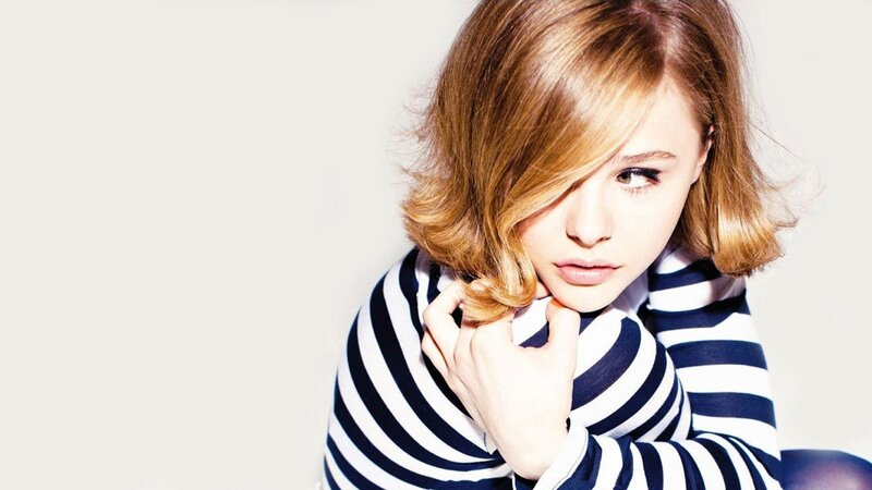 woman in striped shirt