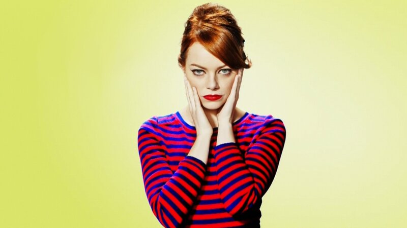 woman in striped sweater