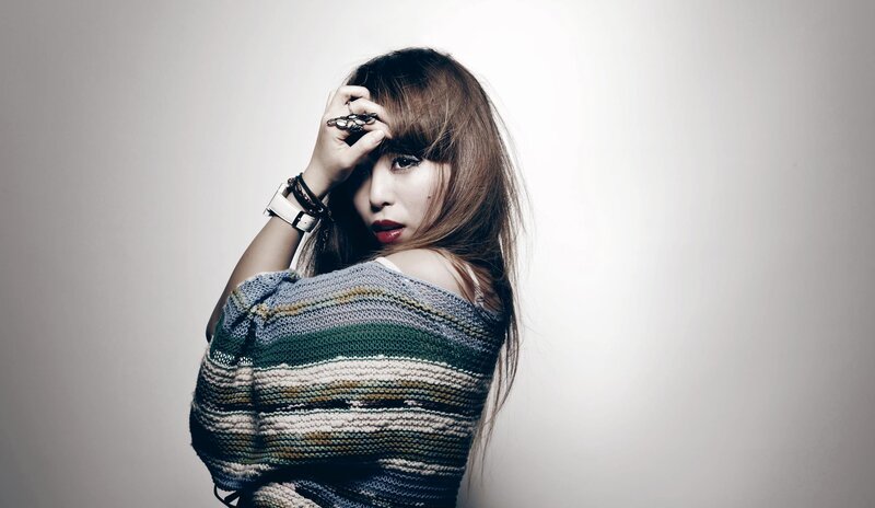 woman in striped sweater