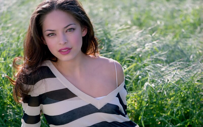 woman in striped sweater