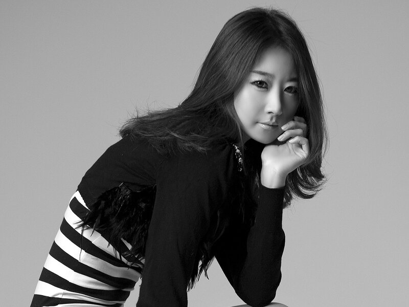 woman in striped sweater