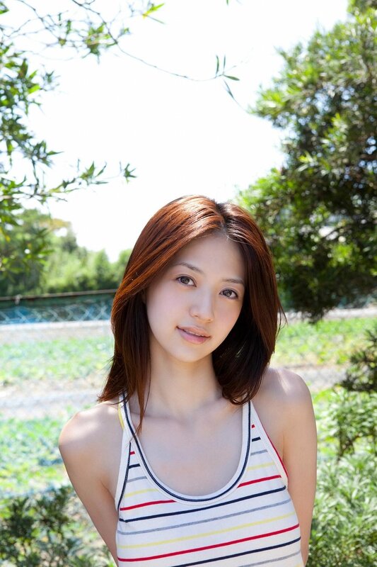 woman in striped tank top