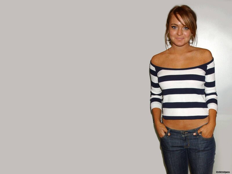 woman in striped top