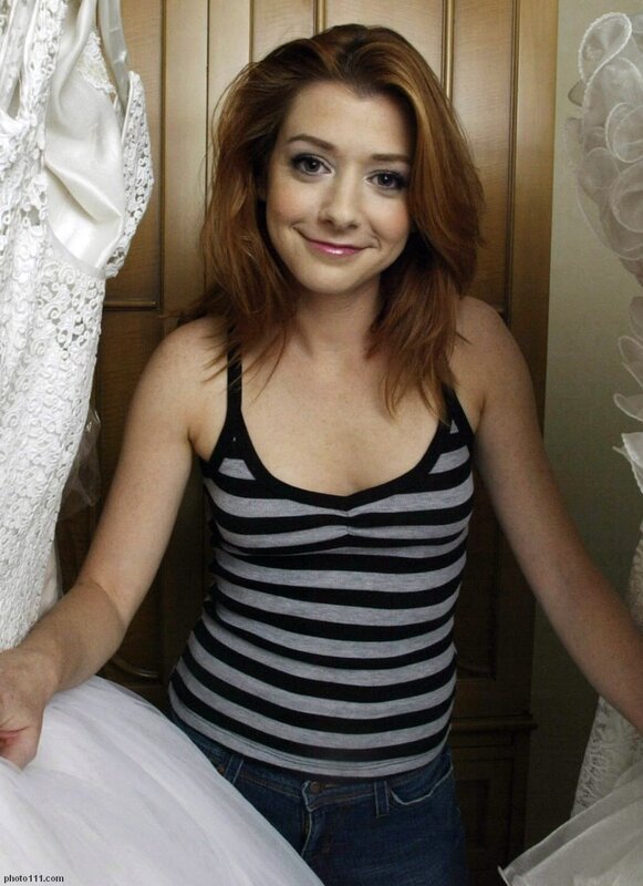 woman in striped top
