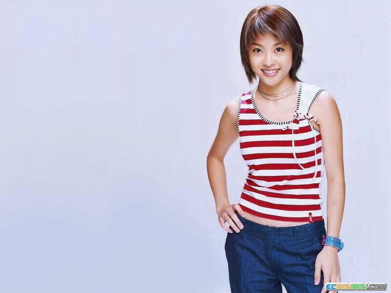 woman in striped top