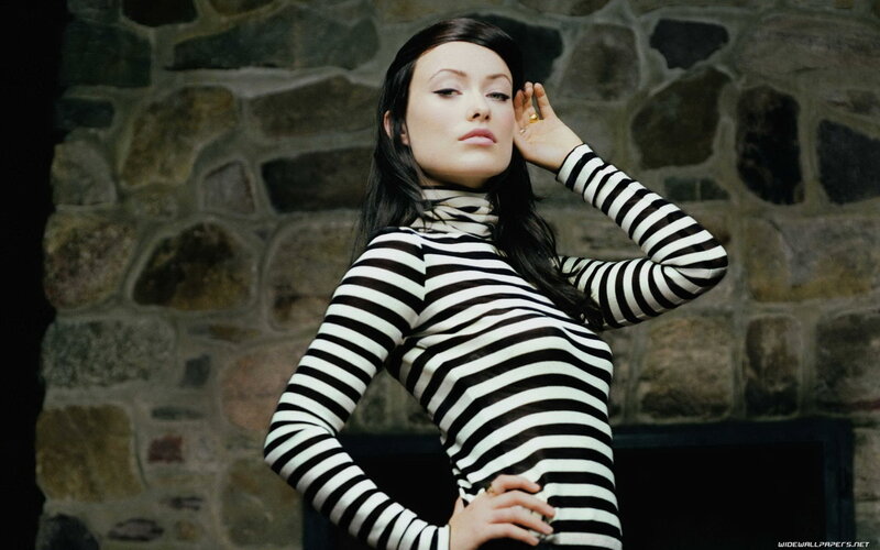 woman in striped top