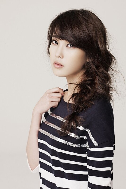woman in striped top