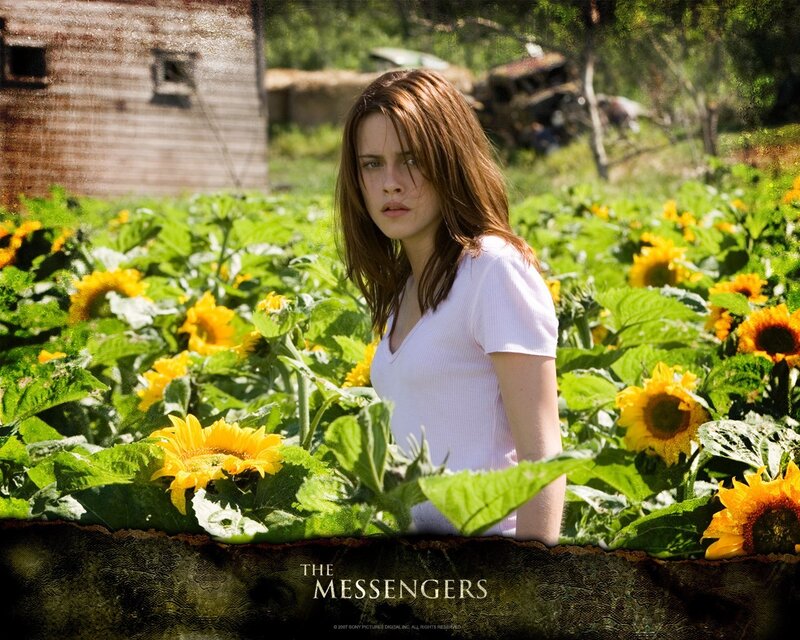 Woman in Sunflower Field — Yellow, Dramatic