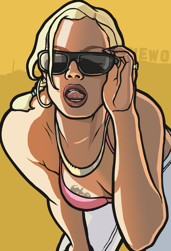 woman in sunglasses and bikini