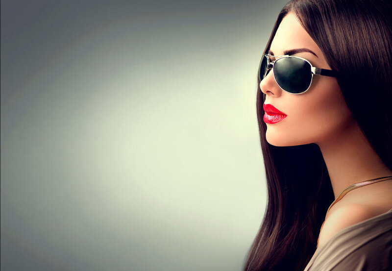 Woman in Sunglasses — Black, Confident