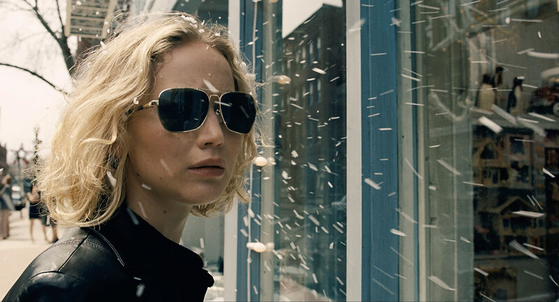 Woman in Sunglasses — Black, Dramatic, Winter