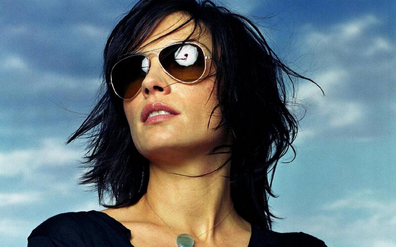woman in sunglasses outdoors