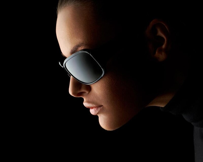 woman in sunglasses profile