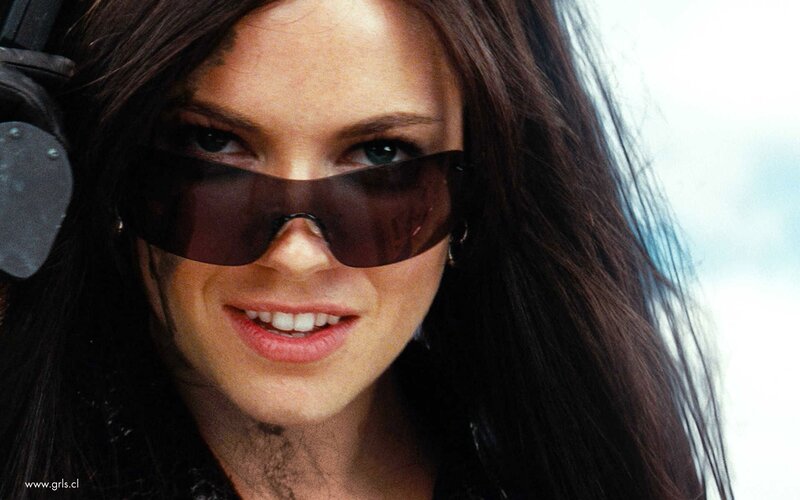 woman in sunglasses smiling