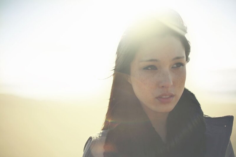 woman in sunlight