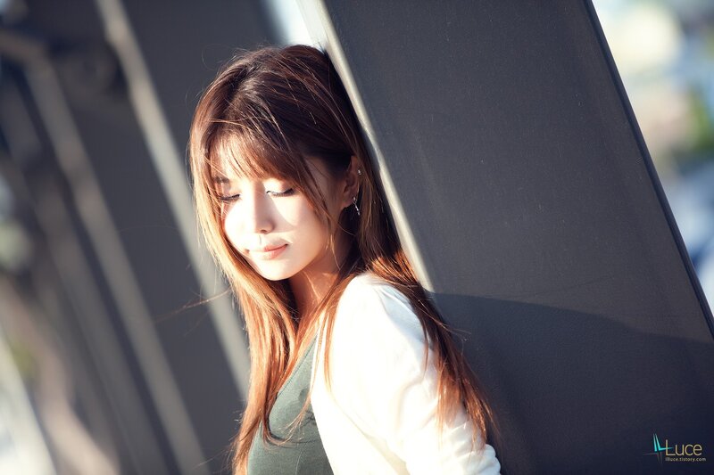 woman in sunlight