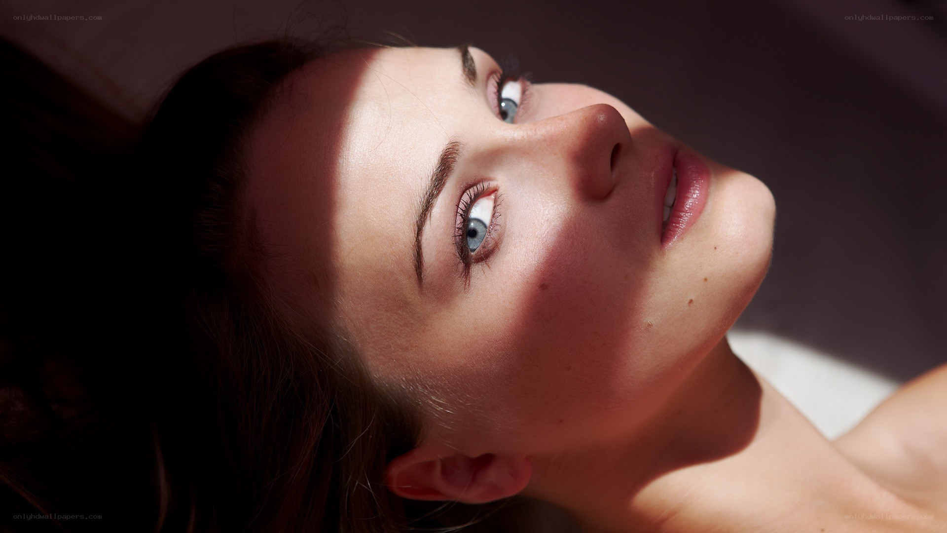 woman in sunlight