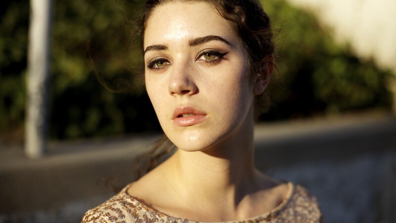 woman in sunlight