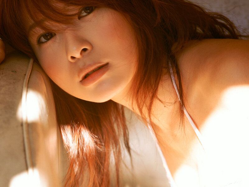 woman in sunlight
