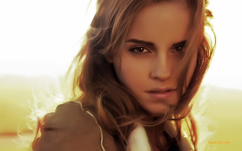 woman in sunlit field