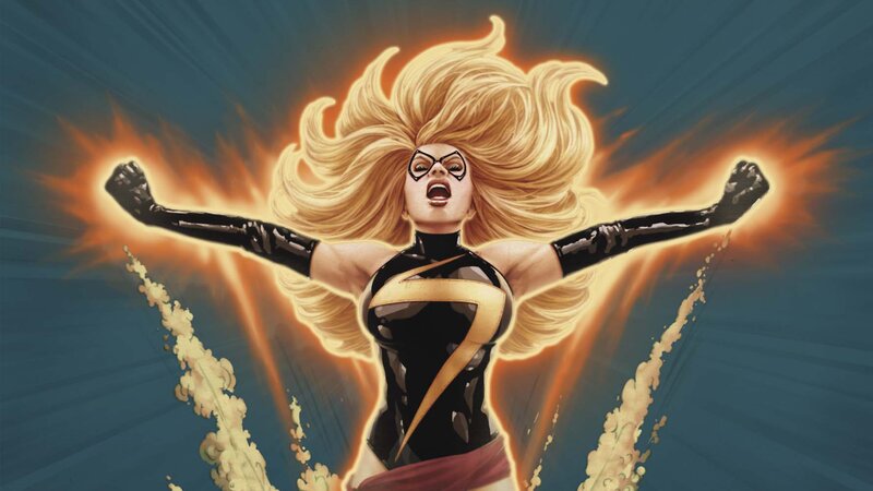 Woman in Superhero Costume — Black, Dramatic, Comic, Superhero Suit