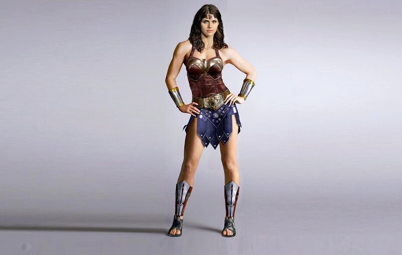 Woman in Superhero Costume — Blue, Confident, Photograph, Armor