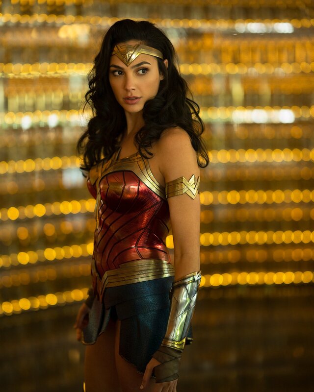 Woman in Superhero Costume — Red, Dramatic, Photograph, Headband