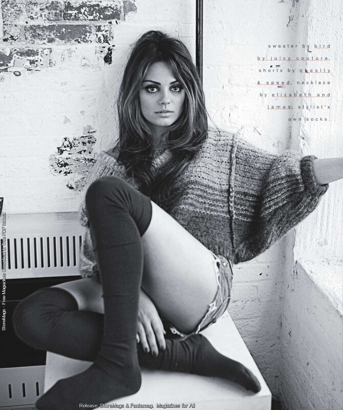 woman in sweater and tights